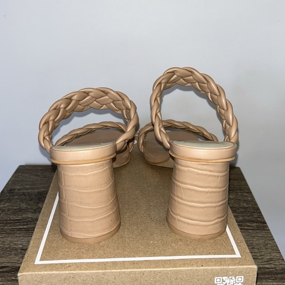 Dolce Vita Paily Braided Mule Heel in Blush - Picture 6 of 9